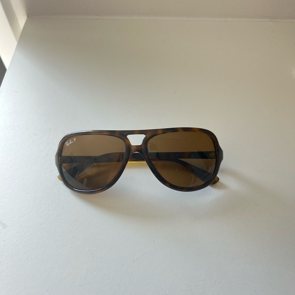 Ray-Ban Tortoise Frame with Brown Lenses